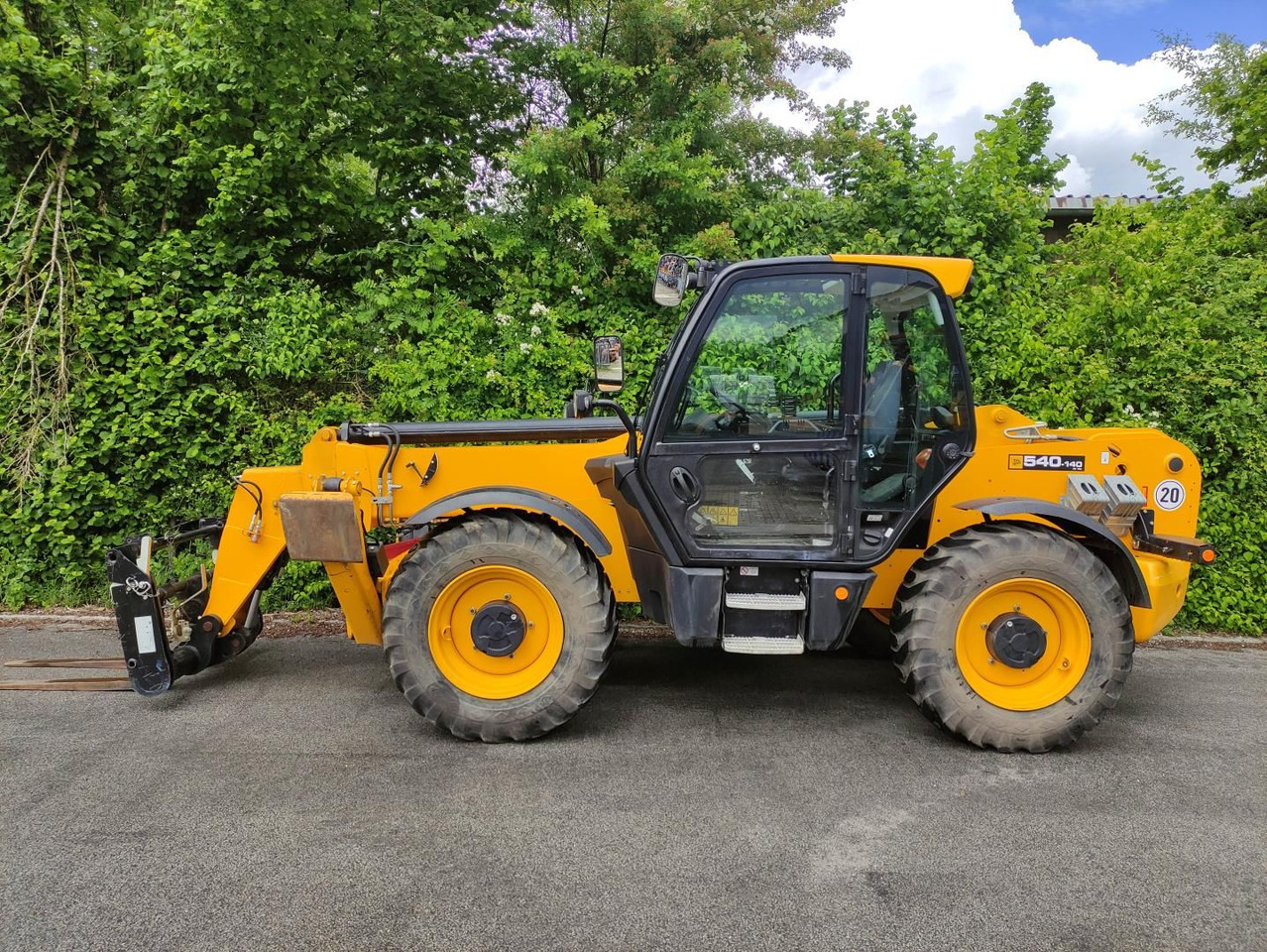 JCB 540V140 Hi Viz - Τηλεσκοπικός φορτωτής: φωτογραφία 1 JCB 540V140 Hi Viz - Τηλεσκοπικός φορτωτής: φωτογραφία 1