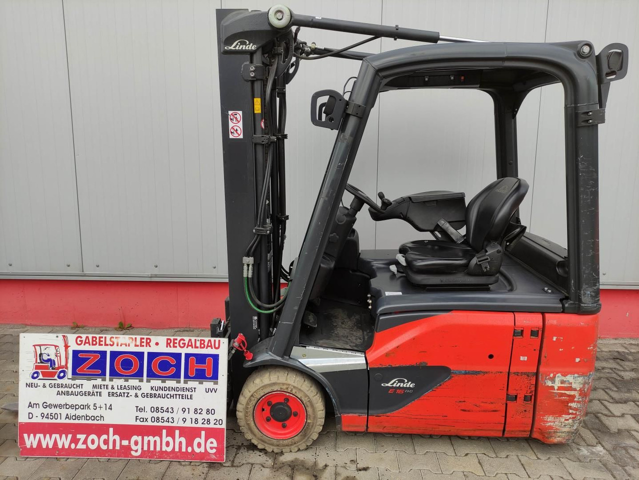 Linde E16-02-386-EVO - Ηλεκτροκίνητο περονοφόρο: φωτογραφία 1 Linde E16-02-386-EVO - Ηλεκτροκίνητο περονοφόρο: φωτογραφία 1