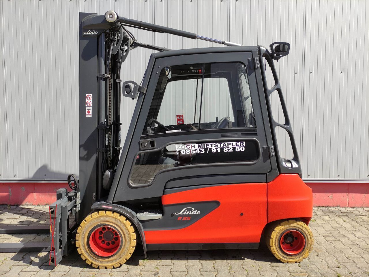Linde E35L-01-387 - Ηλεκτροκίνητο περονοφόρο: φωτογραφία 1 Linde E35L-01-387 - Ηλεκτροκίνητο περονοφόρο: φωτογραφία 1