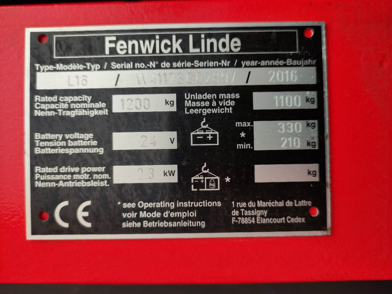 Linde L16-1173 - Μηχάνημα στοίβαξης: φωτογραφία 5 Linde L16-1173 - Μηχάνημα στοίβαξης: φωτογραφία 5
