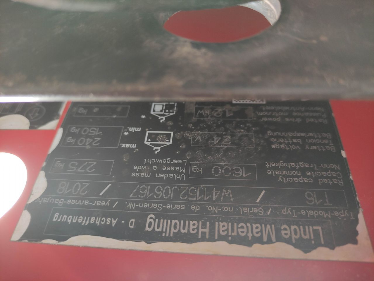 Linde T16-1152 - Παλετοφόρο: φωτογραφία 5 Linde T16-1152 - Παλετοφόρο: φωτογραφία 5
