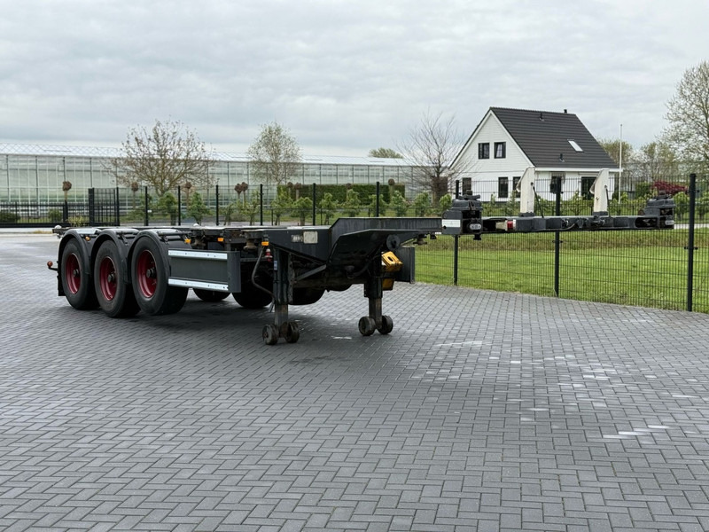 Nooteboom FT-43-03V MULTI CHASSIS, ALLE AANSLUITINGEN, LIFTAS. - Επικαθήμενο μεταφοράς εμπορευματοκιβωτίων/ Κινητό αμάξωμα: φωτογραφία 1 Nooteboom FT-43-03V MULTI CHASSIS, ALLE AANSLUITINGEN, LIFTAS. - Επικαθήμενο μεταφοράς εμπορευματοκιβωτίων/ Κινητό αμάξωμα: φωτογραφία 1