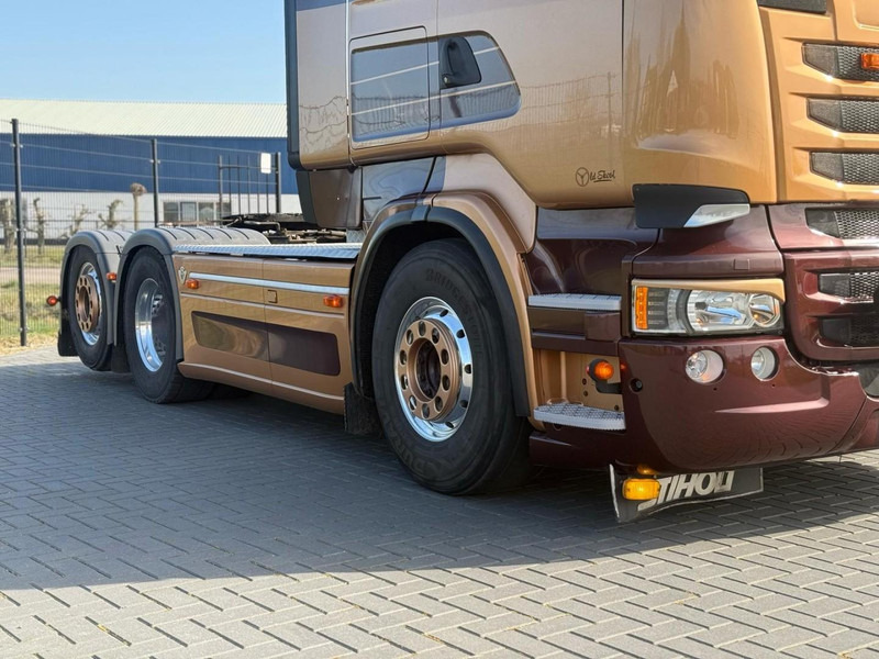 Scania R730 V8 V8, SHOWTRUCK VOLLUCHT, RETARDER, HYDRAULIEK, BOOGIE, ALU WIELEN, LEER. - Τράκτορας: φωτογραφία 5 Scania R730 V8 V8, SHOWTRUCK VOLLUCHT, RETARDER, HYDRAULIEK, BOOGIE, ALU WIELEN, LEER. - Τράκτορας: φωτογραφία 5