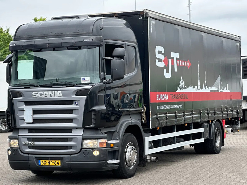 Scania R270 4x2 Schuifzeil / Laadklep / Euro 4 - Φορτηγό μουσαμάς: φωτογραφία 1 Scania R270 4x2 Schuifzeil / Laadklep / Euro 4 - Φορτηγό μουσαμάς: φωτογραφία 1