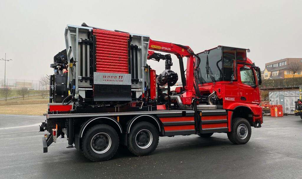 Mercedes MUSMAX WT11 NMV - Θρυμματιστής, Φορτηγό: φωτογραφία 2 Mercedes MUSMAX WT11 NMV - Θρυμματιστής, Φορτηγό: φωτογραφία 2
