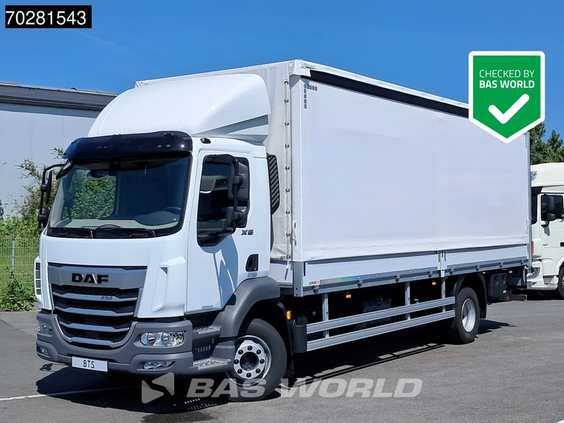 DAF XB 290 4X2 NEW! 16tonner Automatic Ladebordwand ACC Euro 6 - Φορτηγό μουσαμάς: φωτογραφία 1 DAF XB 290 4X2 NEW! 16tonner Automatic Ladebordwand ACC Euro 6 - Φορτηγό μουσαμάς: φωτογραφία 1