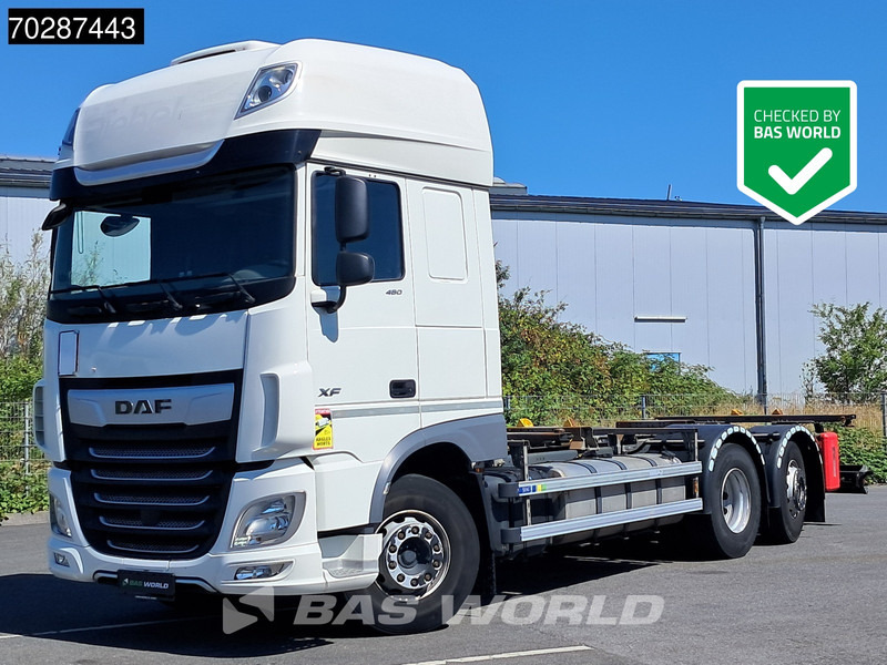 DAF XF 480 6X2 Automatic SSC FAN Retarder Lift+steering Axle Euro 6 - Φορτηγό μεταφοράς εμπορευματοκιβωτίων/ Κινητό αμάξωμα: φωτογραφία 1 DAF XF 480 6X2 Automatic SSC FAN Retarder Lift+steering Axle Euro 6 - Φορτηγό μεταφοράς εμπορευματοκιβωτίων/ Κινητό αμάξωμα: φωτογραφία 1