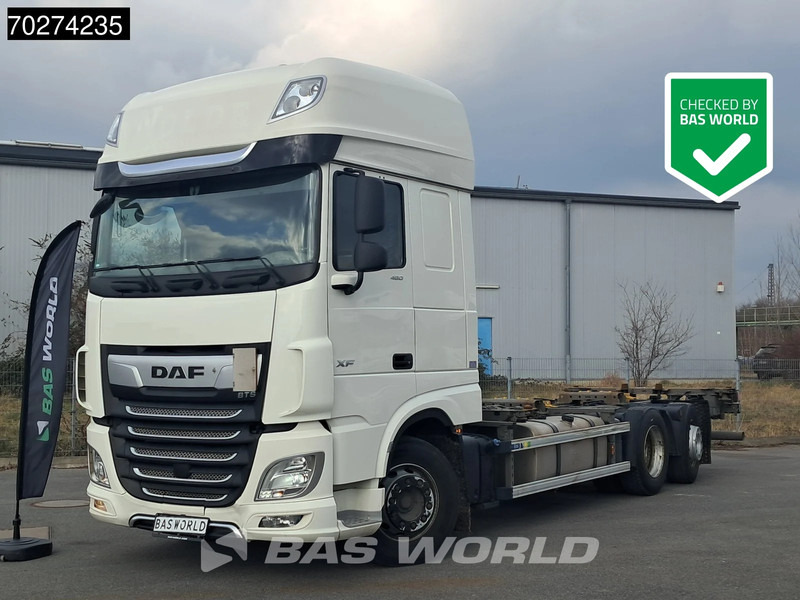 DAF XF 480 6X2 SSC FAN Retarder ACC Lift-Lenkachse LED Euro 6 - Φορτηγό μεταφοράς εμπορευματοκιβωτίων/ Κινητό αμάξωμα: φωτογραφία 1 DAF XF 480 6X2 SSC FAN Retarder ACC Lift-Lenkachse LED Euro 6 - Φορτηγό μεταφοράς εμπορευματοκιβωτίων/ Κινητό αμάξωμα: φωτογραφία 1