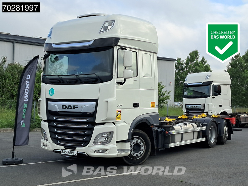 DAF XF 480 6X2 SSC Retarder 2x Tanks Lift+Lenkachse Standklima ACC LED - Φορτηγό μεταφοράς εμπορευματοκιβωτίων/ Κινητό αμάξωμα: φωτογραφία 1 DAF XF 480 6X2 SSC Retarder 2x Tanks Lift+Lenkachse Standklima ACC LED - Φορτηγό μεταφοράς εμπορευματοκιβωτίων/ Κινητό αμάξωμα: φωτογραφία 1