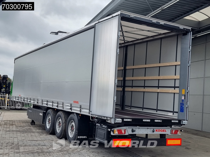 Καινούριο Επικαθήμενο κουρτίνα Kögel S24-1 3 axles NEW Palettenkasten Lift Axle: φωτογραφία 8
