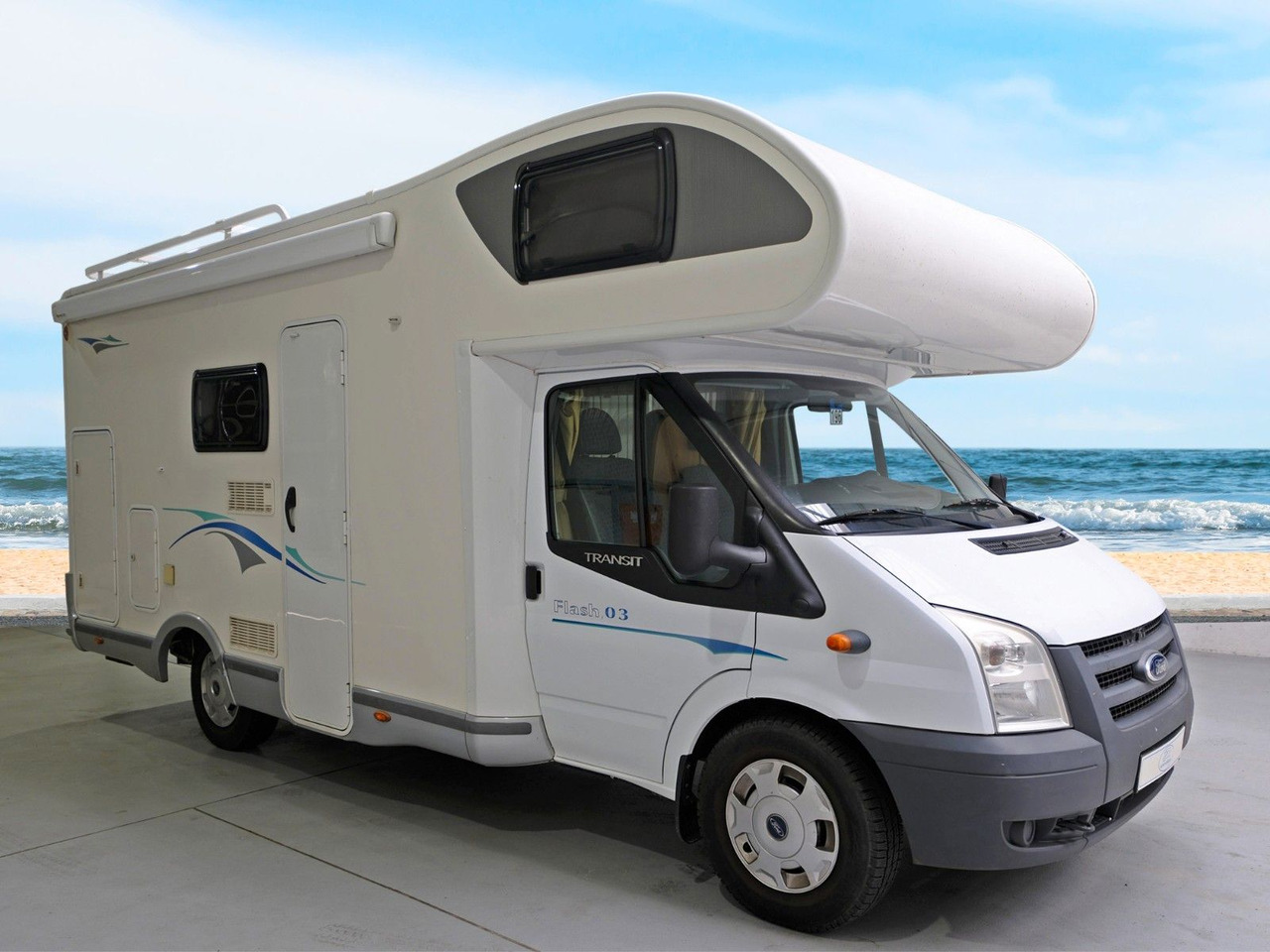 Chausson Flash 03 / Etagenbetten / 6 Schlafplätze / Klima - Αυτοκινούμενο με σοφίτα: φωτογραφία 1 Chausson Flash 03 / Etagenbetten / 6 Schlafplätze / Klima - Αυτοκινούμενο με σοφίτα: φωτογραφία 1