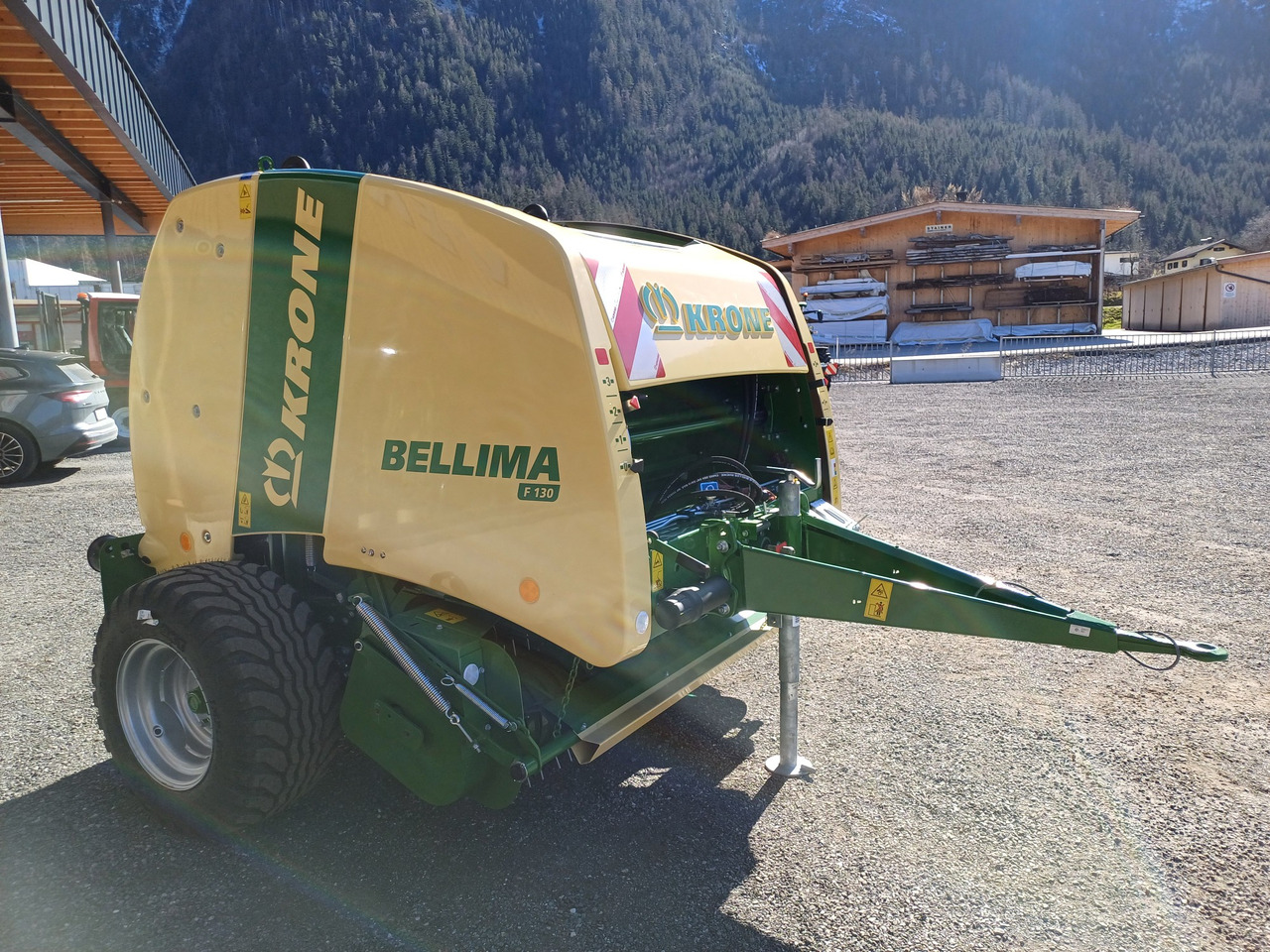 Krone Bellima F 130 (22945) - Χορτοδετική μηχανή στρόγγυλης μπάλας: φωτογραφία 5 Krone Bellima F 130 (22945) - Χορτοδετική μηχανή στρόγγυλης μπάλας: φωτογραφία 5