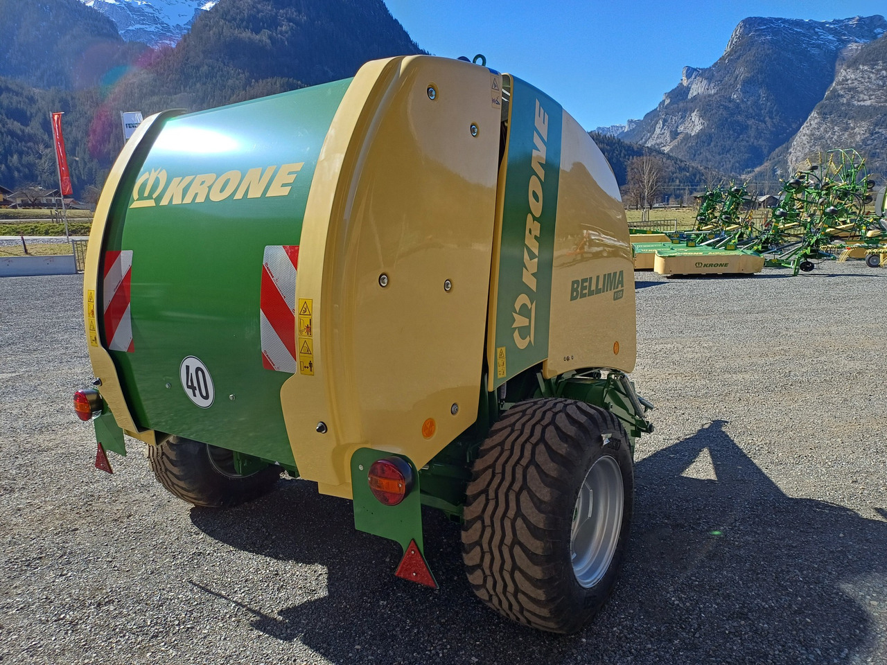 Krone Bellima F 130 (22945) - Χορτοδετική μηχανή στρόγγυλης μπάλας: φωτογραφία 4 Krone Bellima F 130 (22945) - Χορτοδετική μηχανή στρόγγυλης μπάλας: φωτογραφία 4