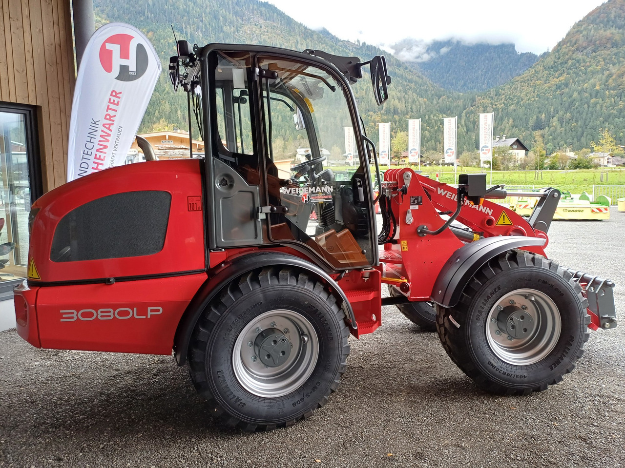 Weidemann 3080 LP (22303) - Σπαστός φορτωτής: φωτογραφία 4 Weidemann 3080 LP (22303) - Σπαστός φορτωτής: φωτογραφία 4
