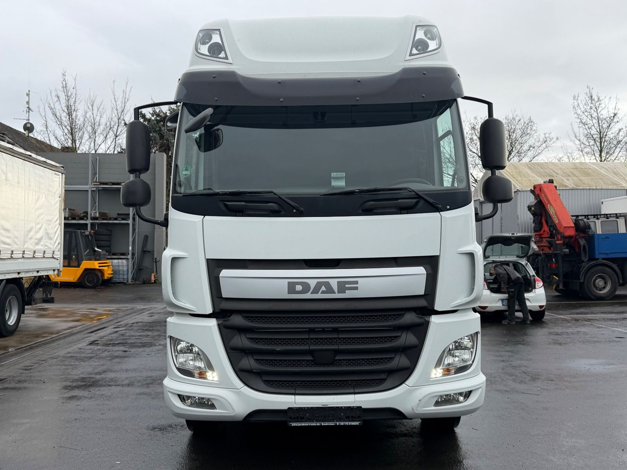 DAF CF 400FA Pritsche/Plane, Edscha, Retarder, Lbw - Φορτηγό μουσαμάς: φωτογραφία 3 DAF CF 400FA Pritsche/Plane, Edscha, Retarder, Lbw - Φορτηγό μουσαμάς: φωτογραφία 3
