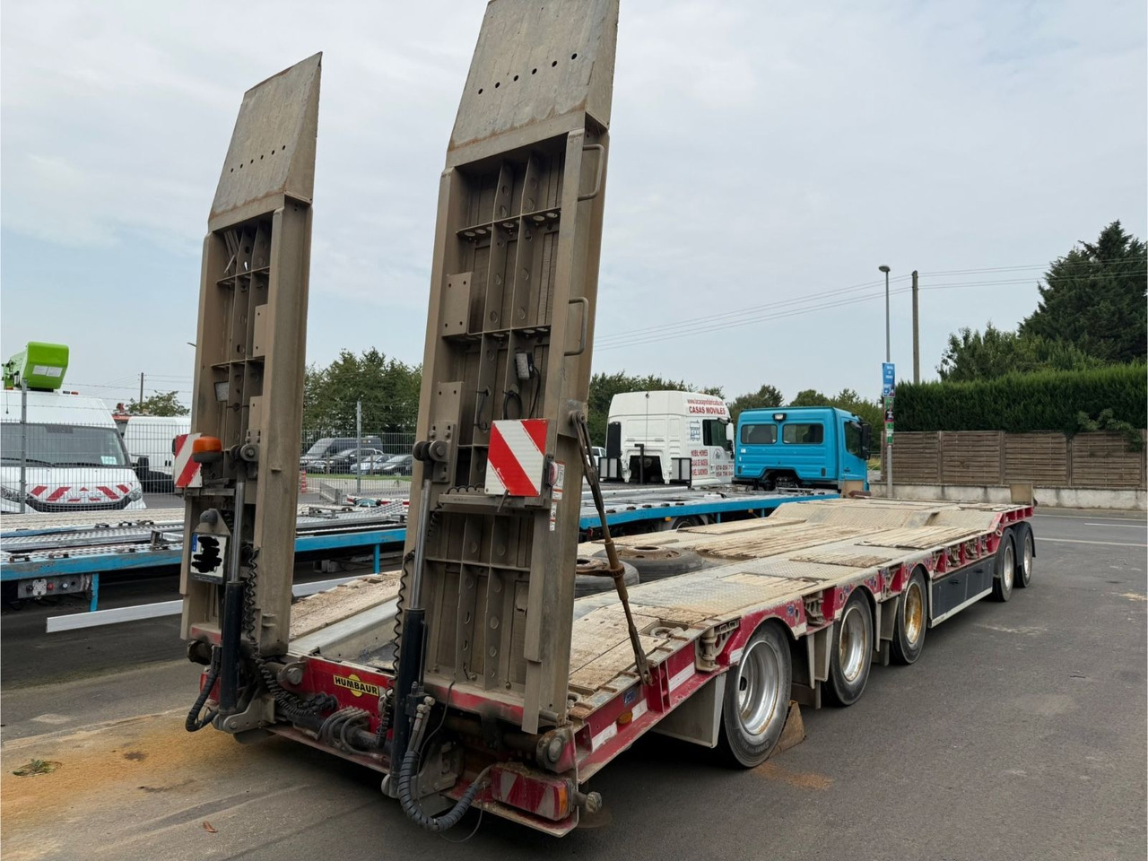 Humbaur 5-Achs Tieflader / Lift- und Lenkachse/ 50 to - Ρυμούλκα με χαμηλό δάπεδο: φωτογραφία 3 Humbaur 5-Achs Tieflader / Lift- und Lenkachse/ 50 to - Ρυμούλκα με χαμηλό δάπεδο: φωτογραφία 3