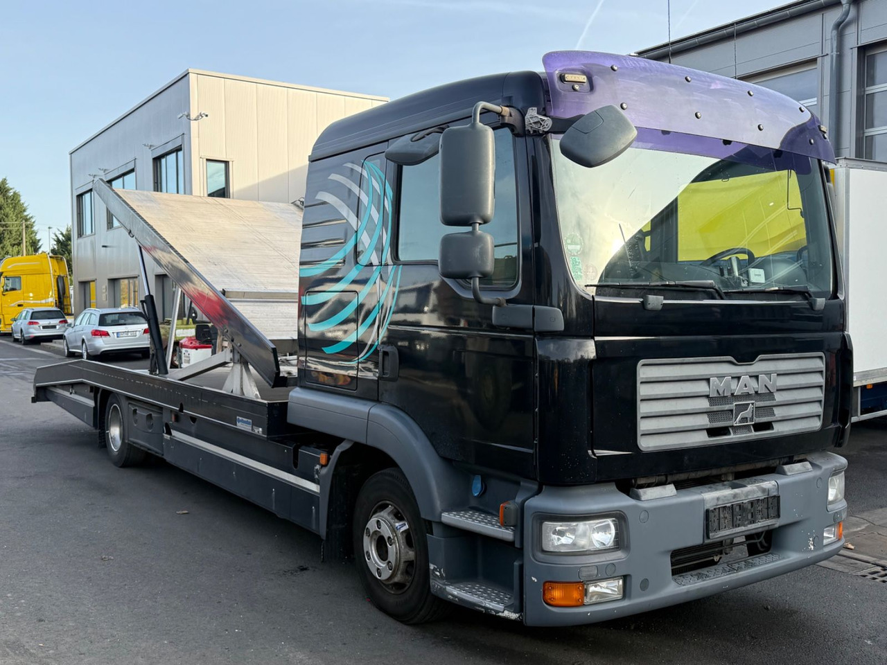 MAN TGL 8.210BL Moetefindt Doppelstock, Klima, Winde - Φορτηγό αυτοκινητάμαξα: φωτογραφία 1 MAN TGL 8.210BL Moetefindt Doppelstock, Klima, Winde - Φορτηγό αυτοκινητάμαξα: φωτογραφία 1