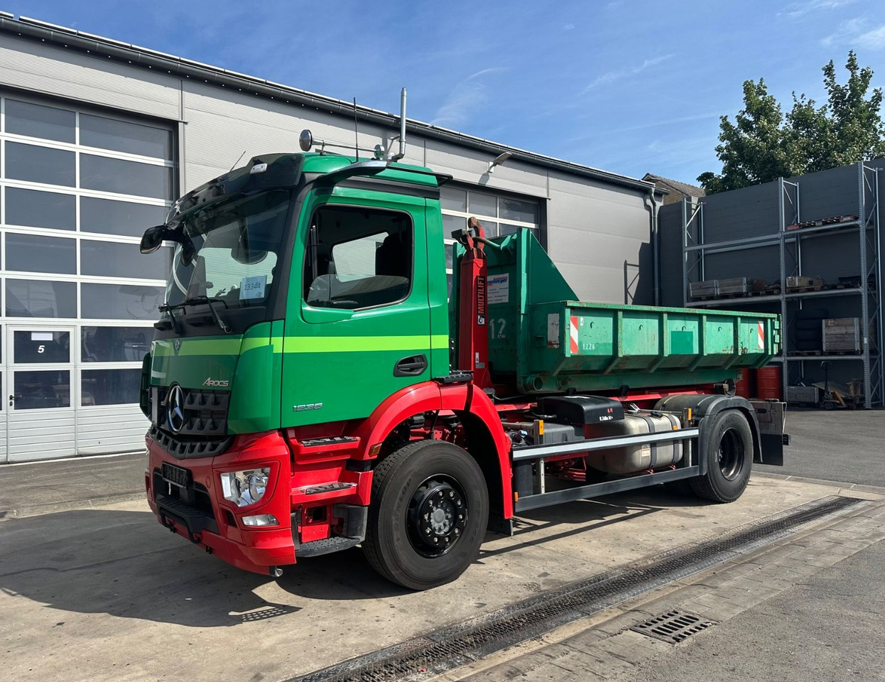 Mercedes-Benz Arocs 1836/10,7L/Hiab Ultima 14S/4x2/Autom. - Φορτηγό φόρτωσης γάντζου: φωτογραφία 1 Mercedes-Benz Arocs 1836/10,7L/Hiab Ultima 14S/4x2/Autom. - Φορτηγό φόρτωσης γάντζου: φωτογραφία 1