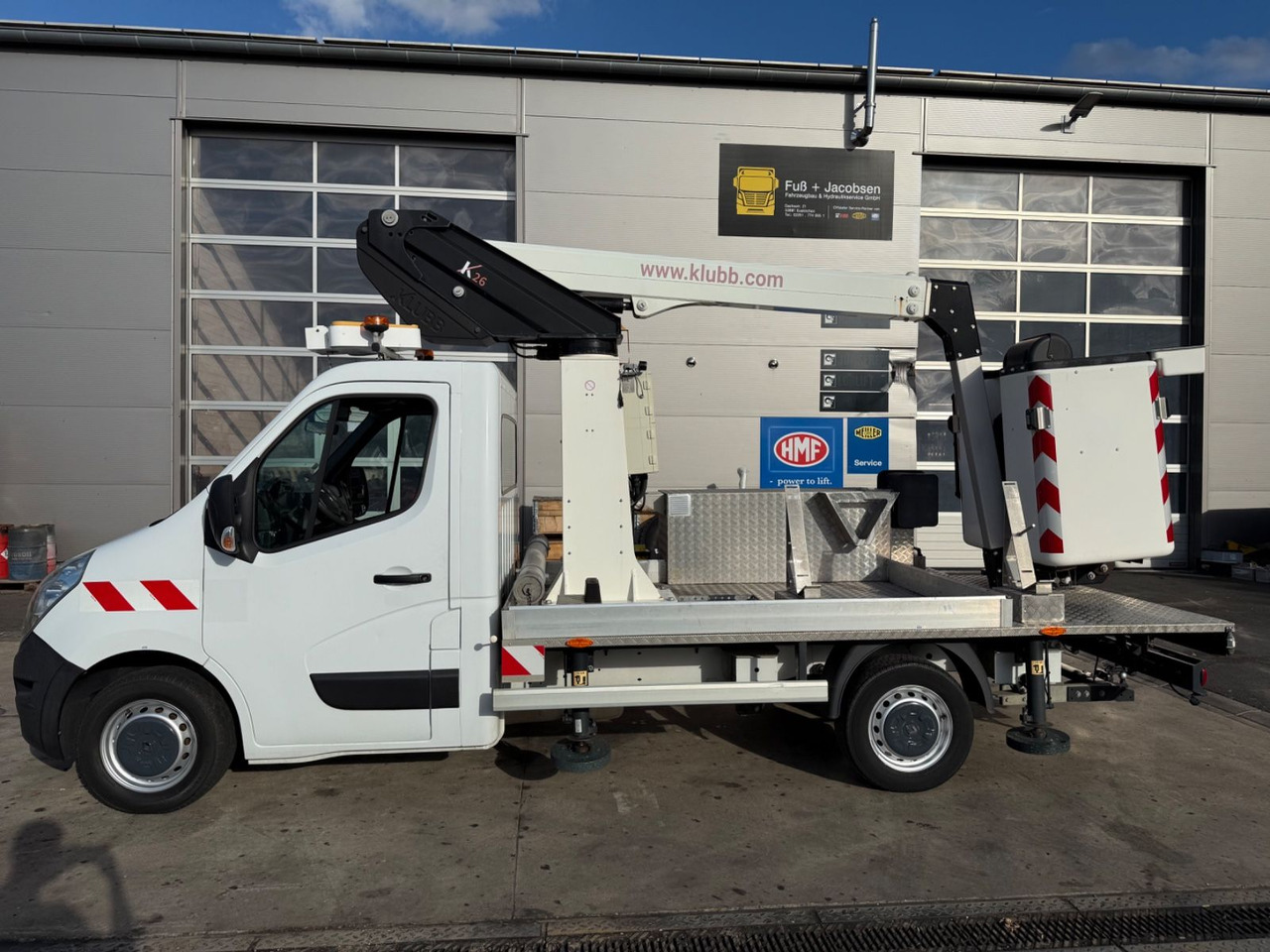 Renault Master III Steiger/11,2m/3,5t/Klubb K26/AHK - Φορτηγό με εναέρια πλατφόρμα: φωτογραφία 4 Renault Master III Steiger/11,2m/3,5t/Klubb K26/AHK - Φορτηγό με εναέρια πλατφόρμα: φωτογραφία 4