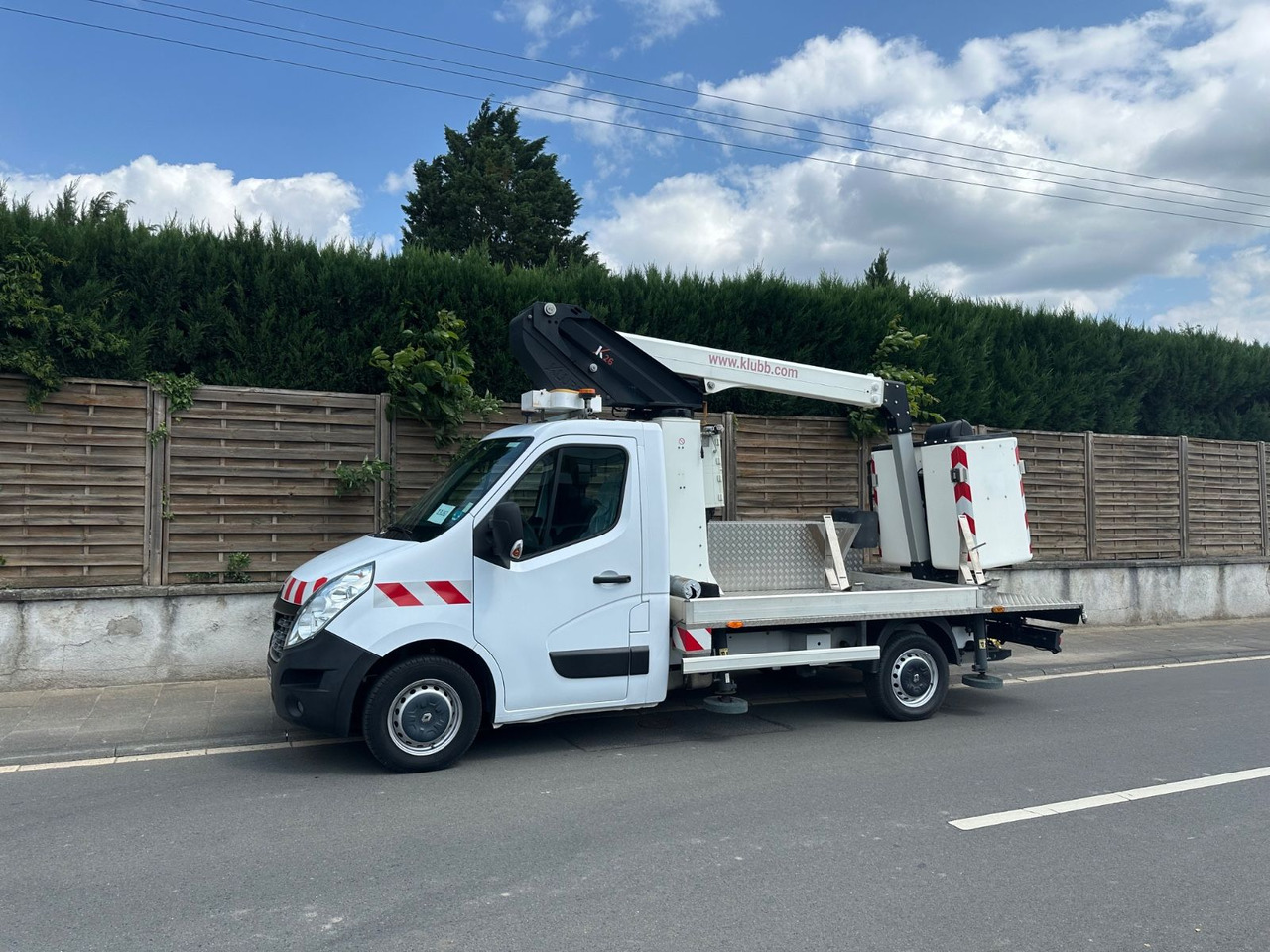 Renault Master III Steiger/11,2m/3,5t/Klubb K26/AHK - Φορτηγό με εναέρια πλατφόρμα: φωτογραφία 1 Renault Master III Steiger/11,2m/3,5t/Klubb K26/AHK - Φορτηγό με εναέρια πλατφόρμα: φωτογραφία 1