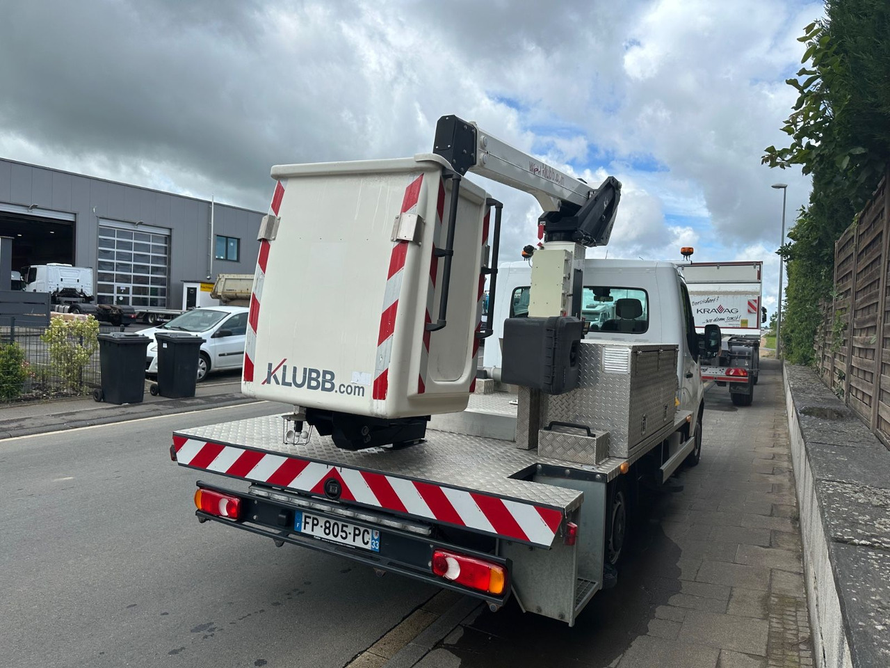 Renault Master III Steiger/11,2m/3,5t/Klubb K26/Klima - Φορτηγό με εναέρια πλατφόρμα: φωτογραφία 5 Renault Master III Steiger/11,2m/3,5t/Klubb K26/Klima - Φορτηγό με εναέρια πλατφόρμα: φωτογραφία 5