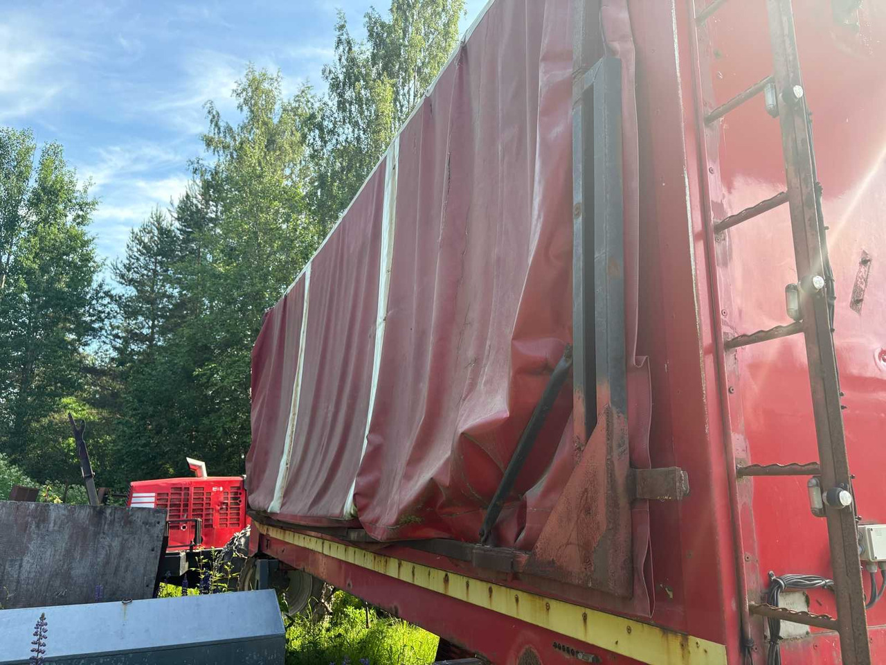 Wood chip container 46m³ - Αμάξωμα με συρρόμενο μουσαμά: φωτογραφία 4 Wood chip container 46m³ - Αμάξωμα με συρρόμενο μουσαμά: φωτογραφία 4