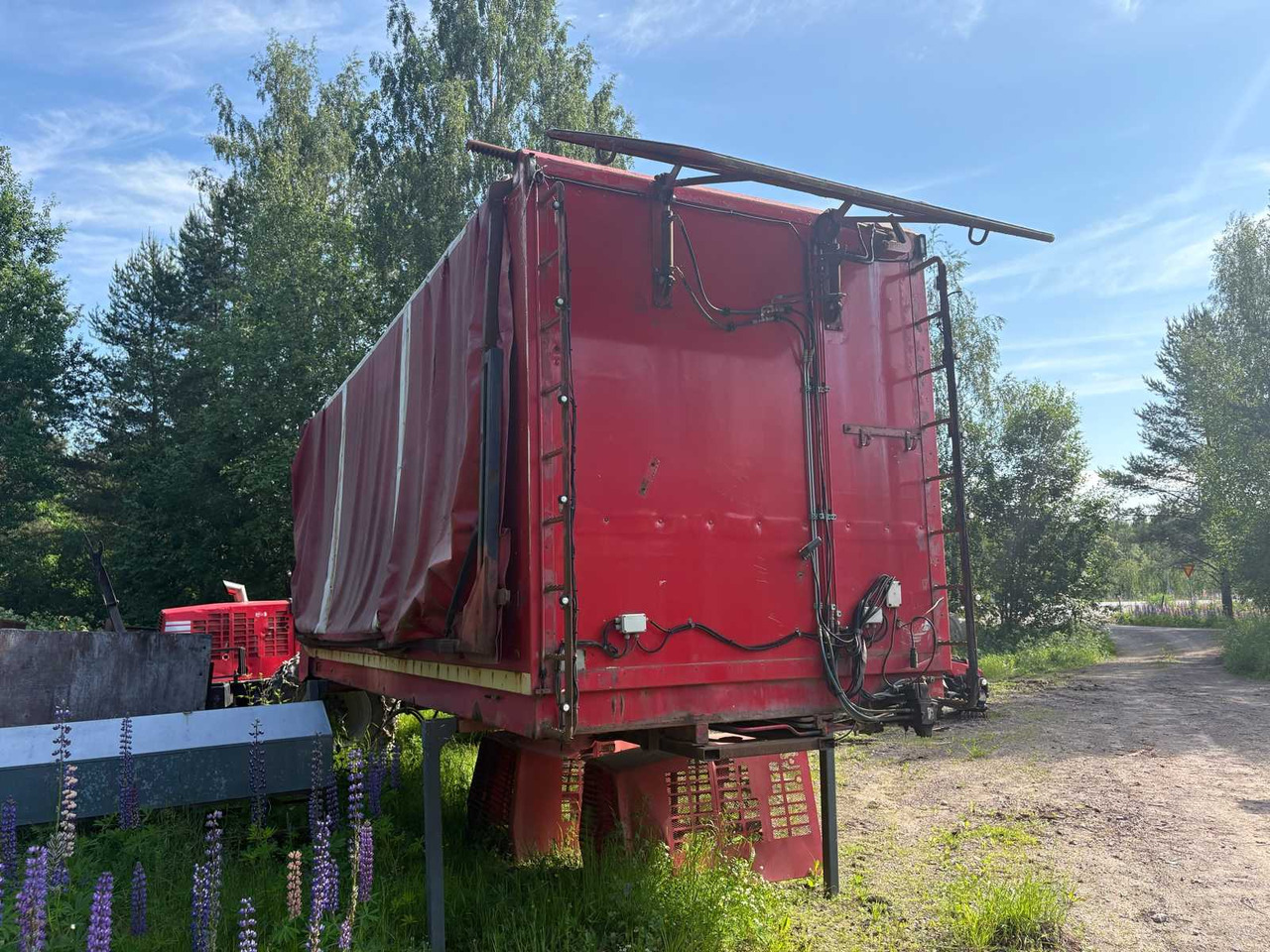 Wood chip container 46m³ - Αμάξωμα με συρρόμενο μουσαμά: φωτογραφία 3 Wood chip container 46m³ - Αμάξωμα με συρρόμενο μουσαμά: φωτογραφία 3