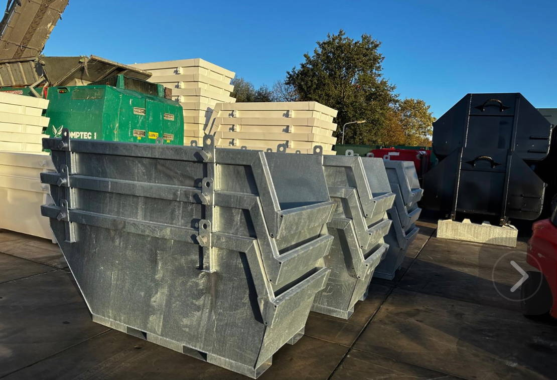 Sidalco 2 m3 gegalvaniseerd - Καδος για μπάζα: φωτογραφία 2 Sidalco 2 m3 gegalvaniseerd - Καδος για μπάζα: φωτογραφία 2