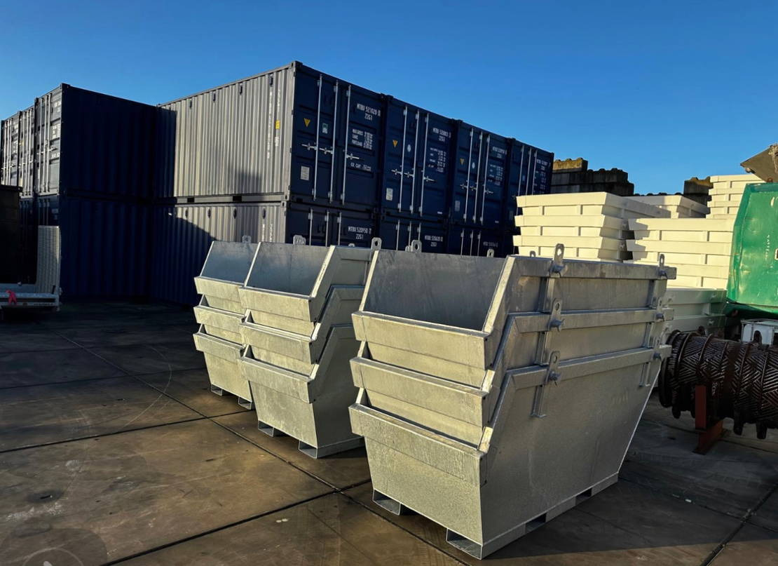 Sidalco 2 m3 gegalvaniseerd - Καδος για μπάζα: φωτογραφία 4 Sidalco 2 m3 gegalvaniseerd - Καδος για μπάζα: φωτογραφία 4