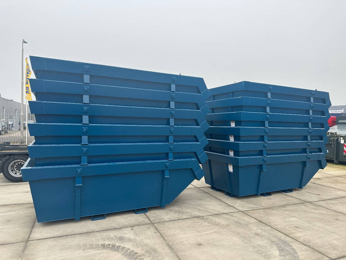 Sidalco 6m3 met heftruck lepel kokers - Καδος για μπάζα: φωτογραφία 2 Sidalco 6m3 met heftruck lepel kokers - Καδος για μπάζα: φωτογραφία 2