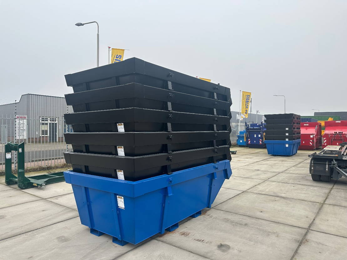 Sidalco 6m3 met heftruck lepel kokers - Καδος για μπάζα: φωτογραφία 5 Sidalco 6m3 met heftruck lepel kokers - Καδος για μπάζα: φωτογραφία 5