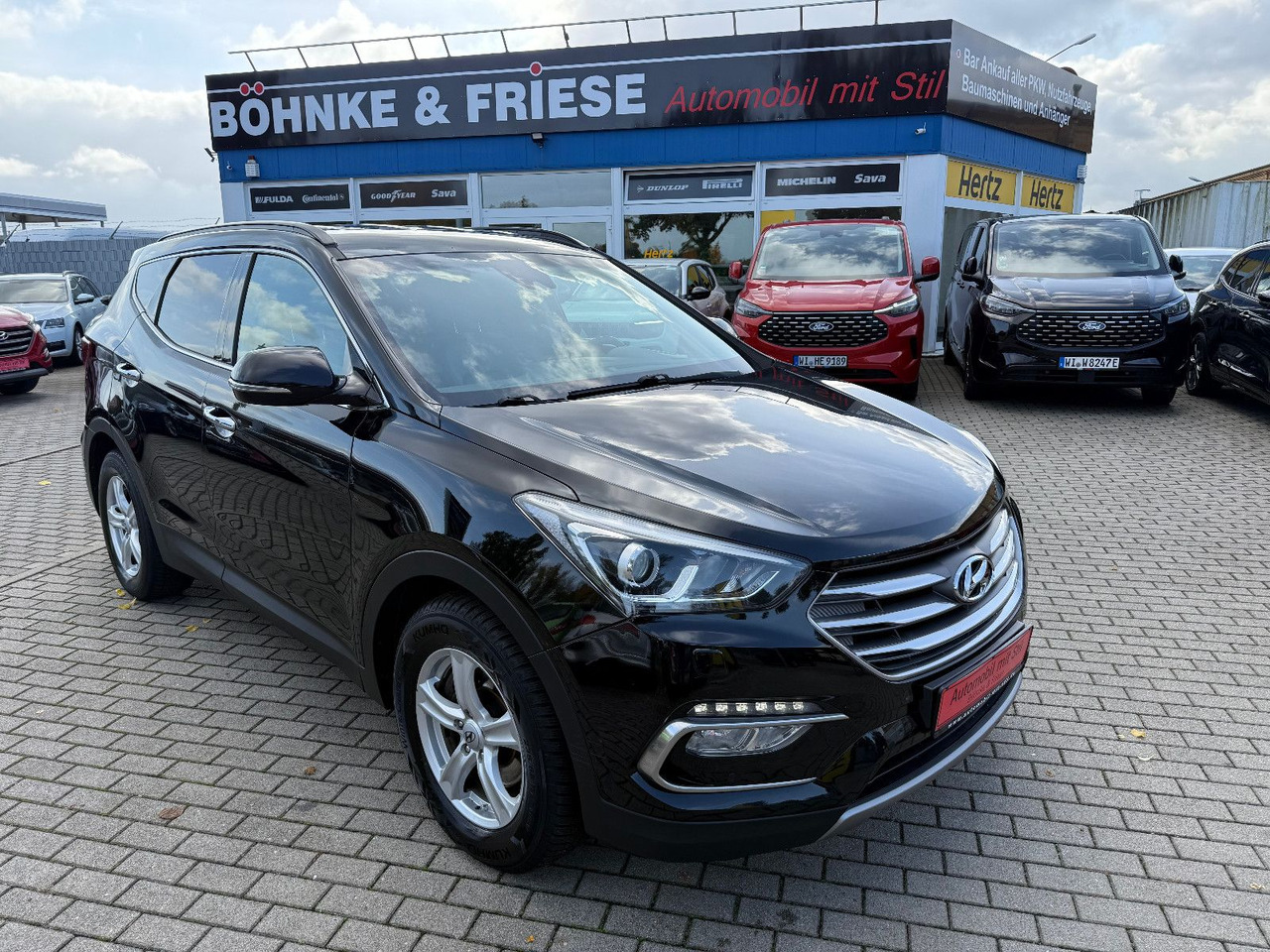 Hyundai Santa Fe blue Premium 4WD XENON LED NAVI LEDER - SUV: φωτογραφία 1 Hyundai Santa Fe blue Premium 4WD XENON LED NAVI LEDER - SUV: φωτογραφία 1