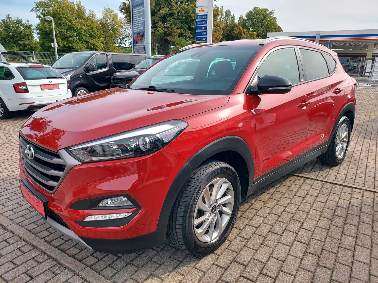 Hyundai Tucson blue Passion 2WD Assist DAB AHK - SUV: φωτογραφία 4 Hyundai Tucson blue Passion 2WD Assist DAB AHK - SUV: φωτογραφία 4