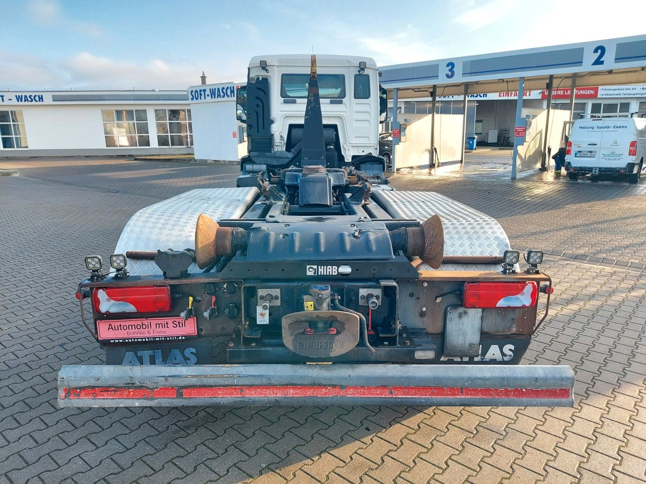 Φορτηγό φόρτωσης γάντζου MAN 26.400 ABROLLER HIAB: φωτογραφία 9 Φορτηγό φόρτωσης γάντζου MAN 26.400 ABROLLER HIAB: φωτογραφία 9