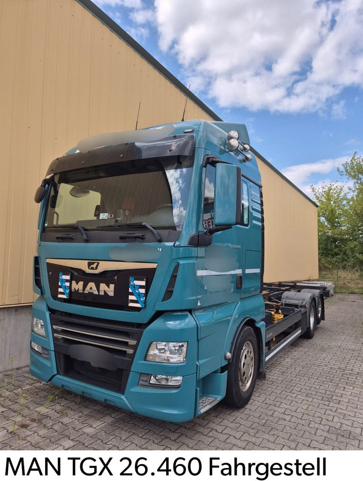 MAN TGX 26.460 Krone Wechsel - Brücke Lift / Luft - Φορτηγό σασί: φωτογραφία 1 MAN TGX 26.460 Krone Wechsel - Brücke Lift / Luft - Φορτηγό σασί: φωτογραφία 1