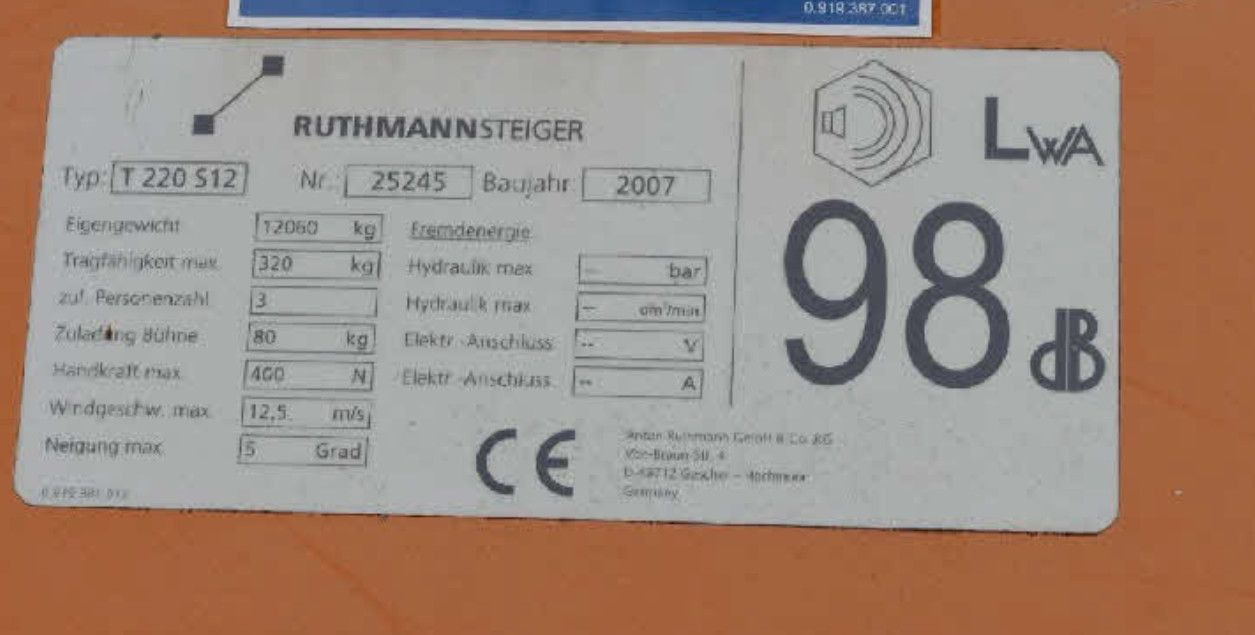 Mercedes-Benz ATEGO 4X4 1324 Hub Steiger Ruthmann T220 - Φορτηγό με εναέρια πλατφόρμα: φωτογραφία 3 Mercedes-Benz ATEGO 4X4 1324 Hub Steiger Ruthmann T220 - Φορτηγό με εναέρια πλατφόρμα: φωτογραφία 3