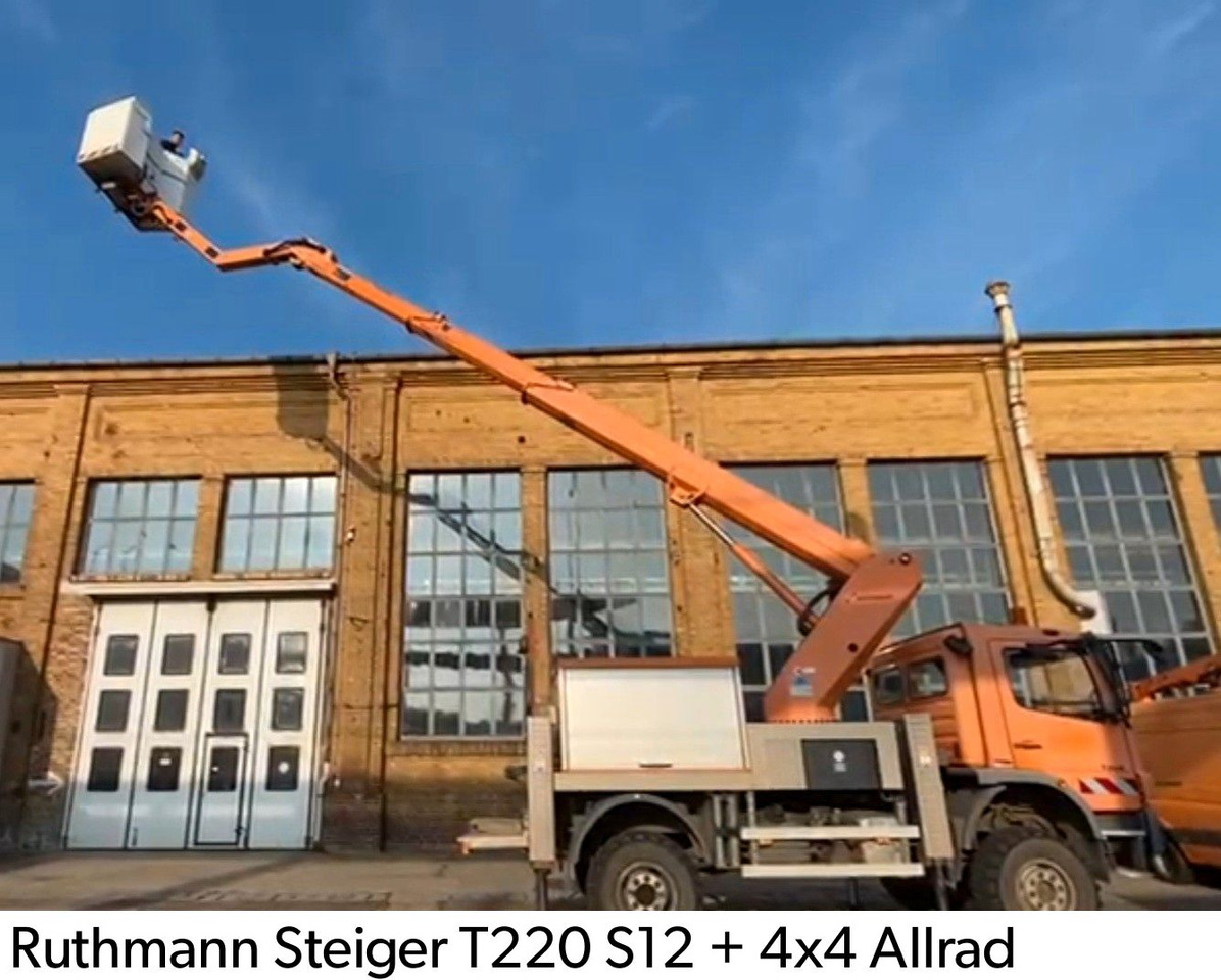Mercedes-Benz ATEGO 4X4 1324 Hub Steiger Ruthmann T220 - Φορτηγό με εναέρια πλατφόρμα: φωτογραφία 1 Mercedes-Benz ATEGO 4X4 1324 Hub Steiger Ruthmann T220 - Φορτηγό με εναέρια πλατφόρμα: φωτογραφία 1