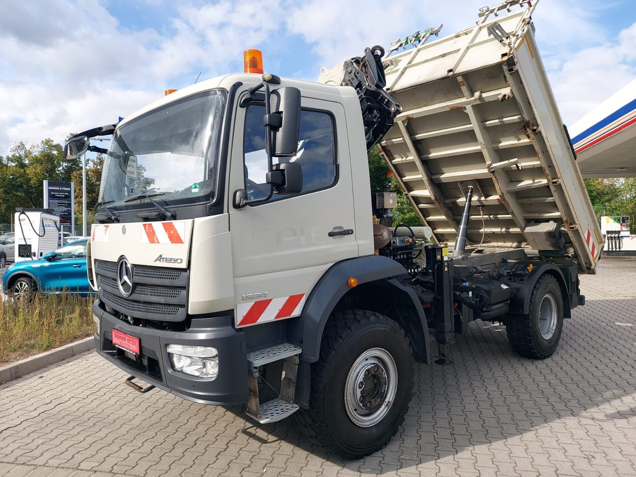 Mercedes-Benz Atego / 1324 MEILER 4X4 KRAN ATLAS 116.3 - Φορτηγό ανατρεπόμενο, Φορτηγό με γερανό: φωτογραφία 4 Mercedes-Benz Atego / 1324 MEILER 4X4 KRAN ATLAS 116.3 - Φορτηγό ανατρεπόμενο, Φορτηγό με γερανό: φωτογραφία 4