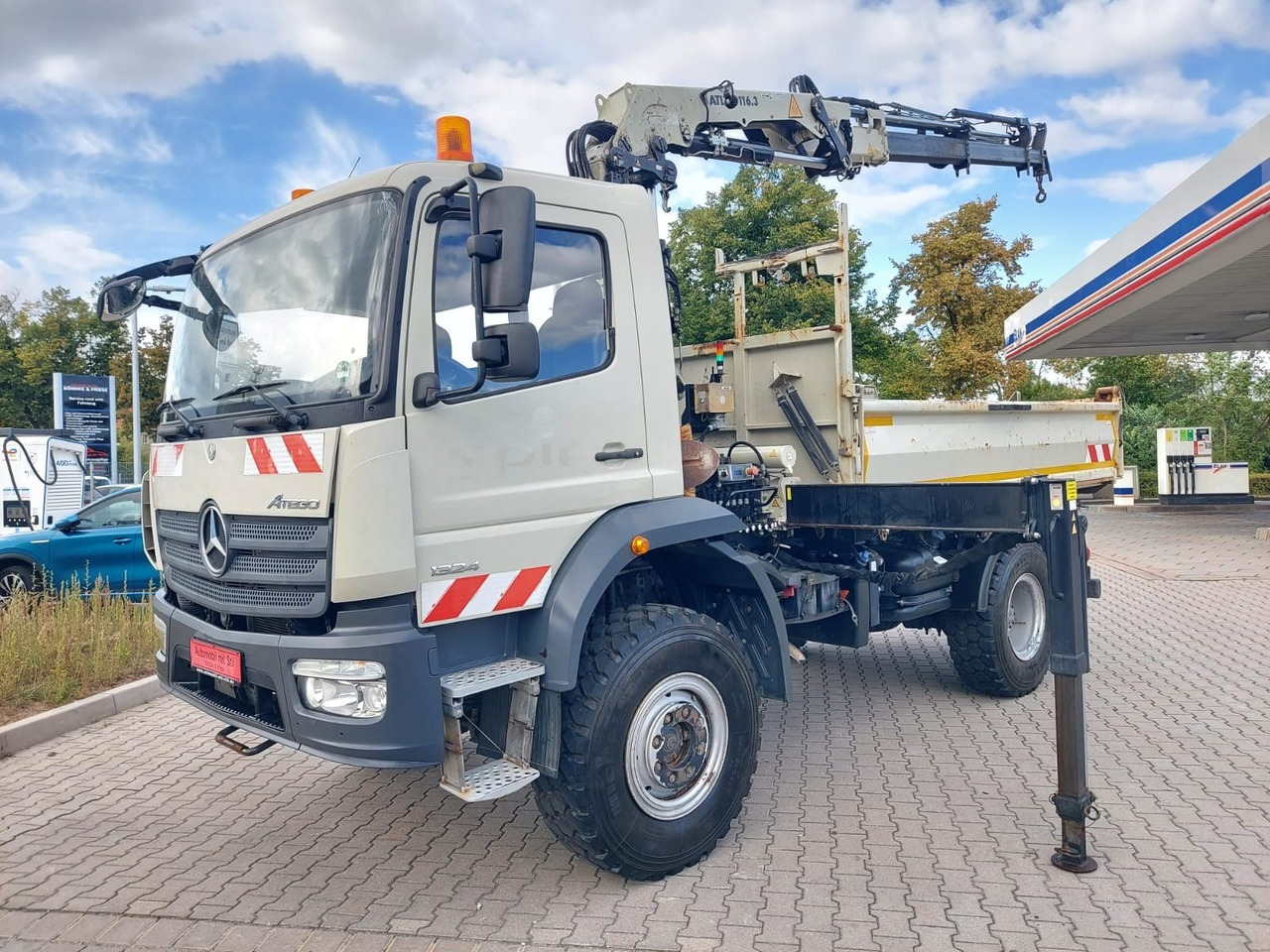 Mercedes-Benz Atego / 1324 MEILER 4X4 KRAN ATLAS 116.3 - Φορτηγό ανατρεπόμενο, Φορτηγό με γερανό: φωτογραφία 3 Mercedes-Benz Atego / 1324 MEILER 4X4 KRAN ATLAS 116.3 - Φορτηγό ανατρεπόμενο, Φορτηγό με γερανό: φωτογραφία 3