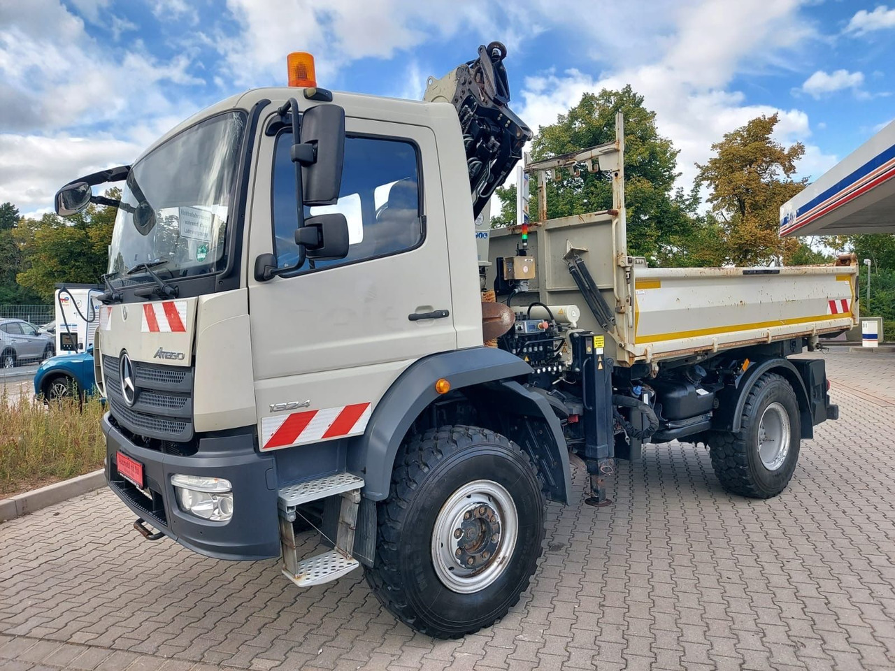 Mercedes-Benz Atego / 1324 MEILER 4X4 KRAN ATLAS 116.3 - Φορτηγό ανατρεπόμενο, Φορτηγό με γερανό: φωτογραφία 1 Mercedes-Benz Atego / 1324 MEILER 4X4 KRAN ATLAS 116.3 - Φορτηγό ανατρεπόμενο, Φορτηγό με γερανό: φωτογραφία 1