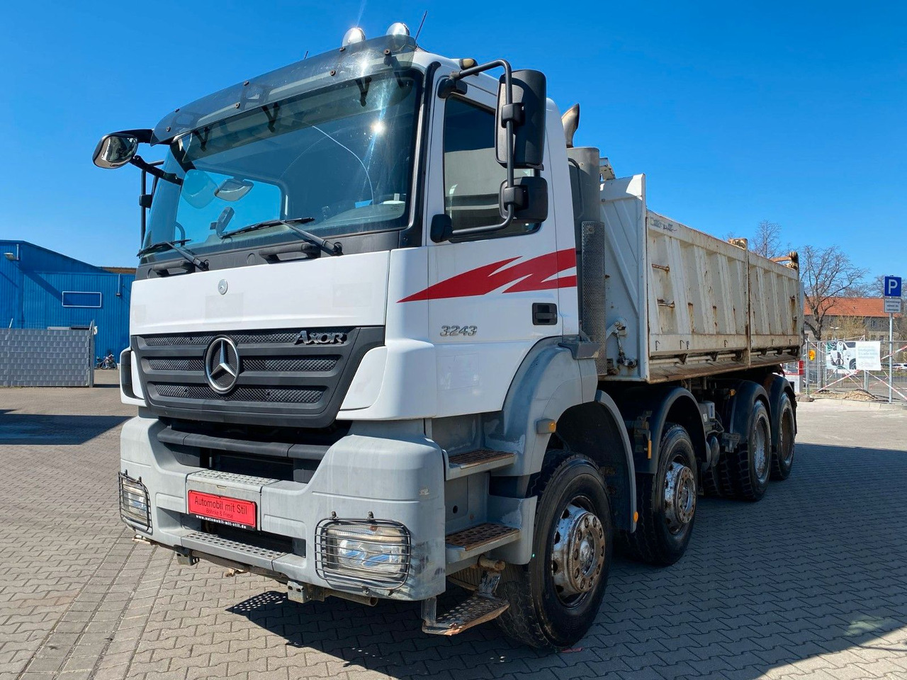 Mercedes-Benz Axor 2 C 4-Achser 3243 8x4 Kipp RETARDER MEILLER - Φορτηγό ανατρεπόμενο: φωτογραφία 3 Mercedes-Benz Axor 2 C 4-Achser 3243 8x4 Kipp RETARDER MEILLER - Φορτηγό ανατρεπόμενο: φωτογραφία 3