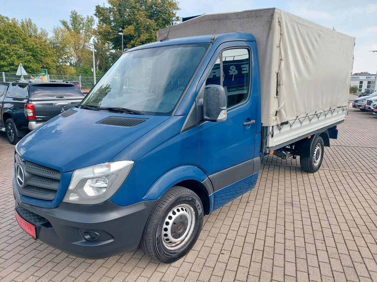 Mercedes-Benz Sprinter II Pritsche 316 Pritsche Plane - Επαγγελματικό αυτοκίνητο με μουσαμά: φωτογραφία 3 Mercedes-Benz Sprinter II Pritsche 316 Pritsche Plane - Επαγγελματικό αυτοκίνητο με μουσαμά: φωτογραφία 3