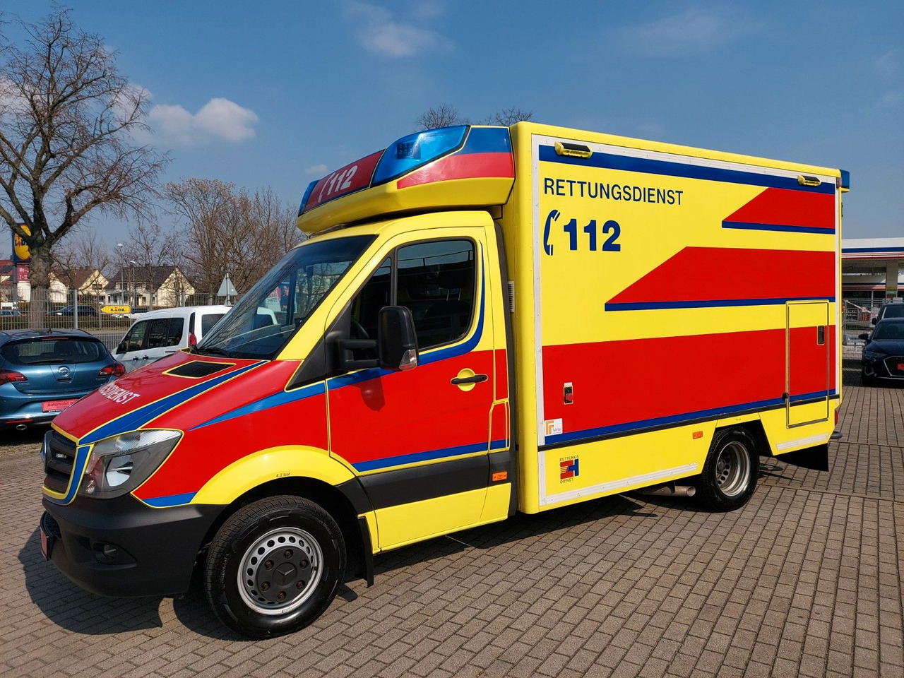 Καινούριο Ασθενοφόρο Mercedes-Benz Sprinter II Pritsche 516 Autom. RTW Ambulance: φωτογραφία 8 Καινούριο Ασθενοφόρο Mercedes-Benz Sprinter II Pritsche 516 Autom. RTW Ambulance: φωτογραφία 8
