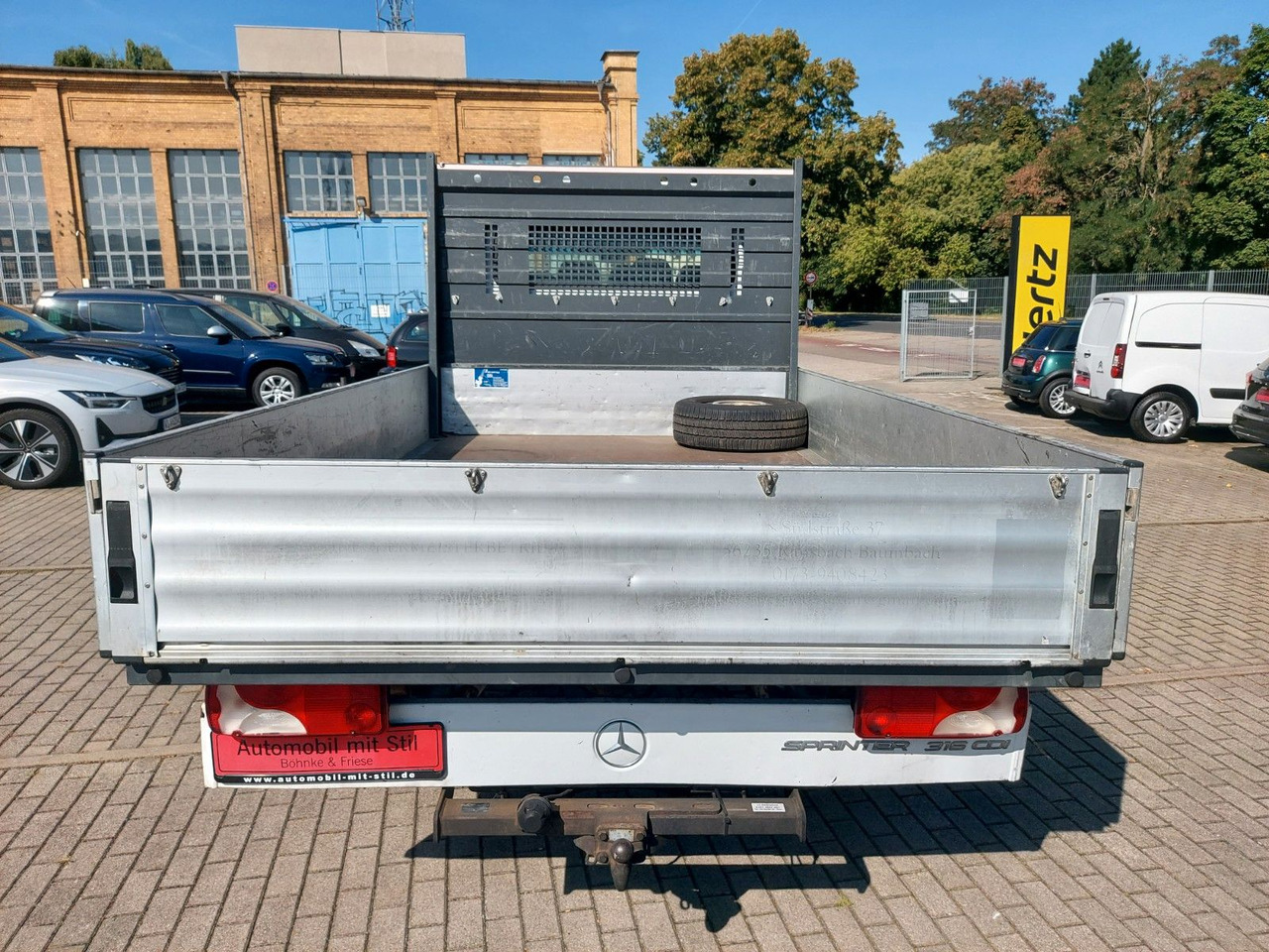 Mercedes-Benz Sprinter II Pritsche DoKa 316 Autom. lang 7Sitze - Μικρό φορτηγό με καρότσα, Διπλοκάμπινο ελαφρύ επαγγελματικό: φωτογραφία 4 Mercedes-Benz Sprinter II Pritsche DoKa 316 Autom. lang 7Sitze - Μικρό φορτηγό με καρότσα, Διπλοκάμπινο ελαφρύ επαγγελματικό: φωτογραφία 4