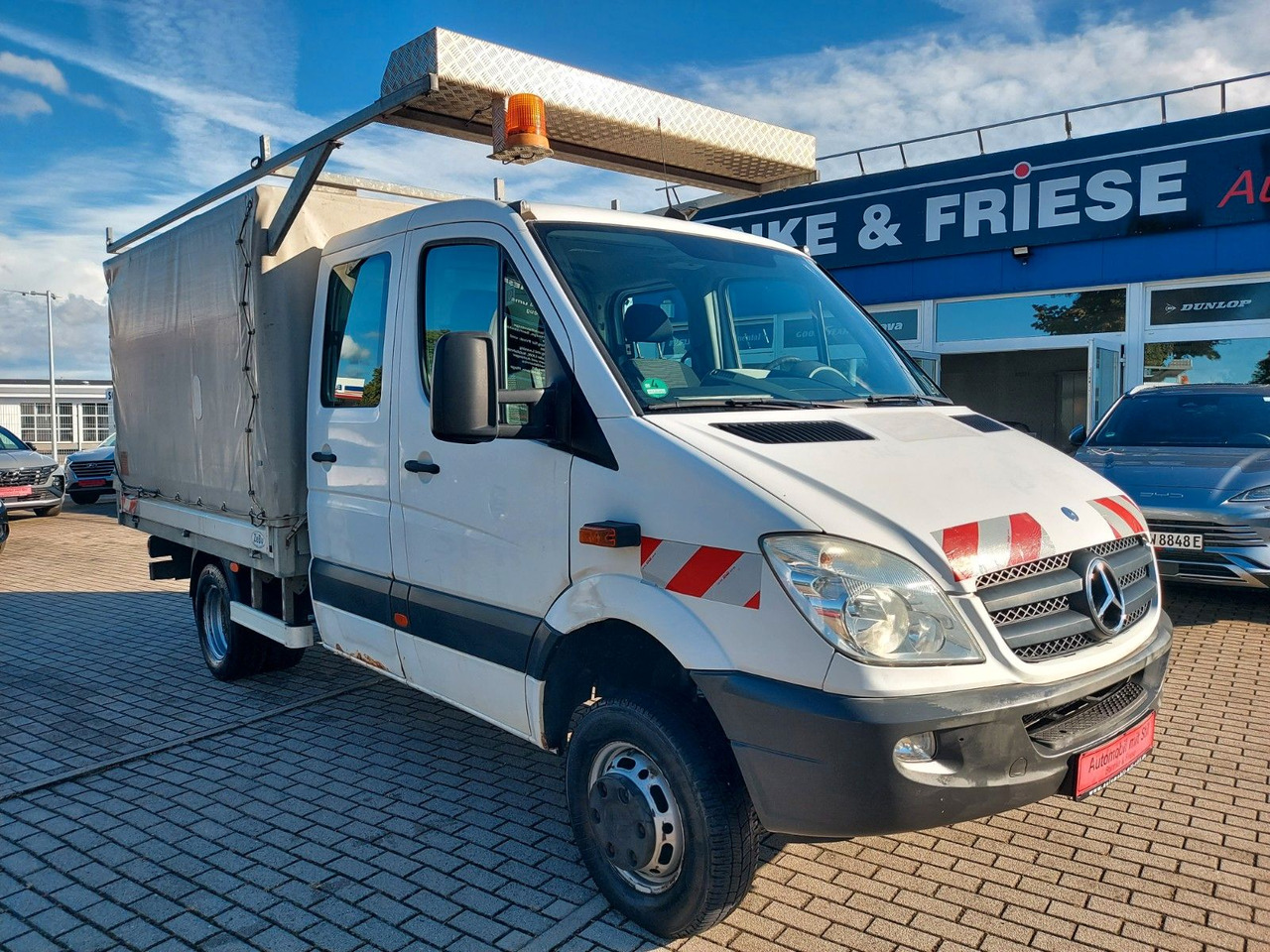 Mercedes-Benz Sprinter II Pritsche DoKa 516 4X4 Plane 6 Sitze - Επαγγελματικό αυτοκίνητο με μουσαμά, Διπλοκάμπινο ελαφρύ επαγγελματικό: φωτογραφία 1 Mercedes-Benz Sprinter II Pritsche DoKa 516 4X4 Plane 6 Sitze - Επαγγελματικό αυτοκίνητο με μουσαμά, Διπλοκάμπινο ελαφρύ επαγγελματικό: φωτογραφία 1