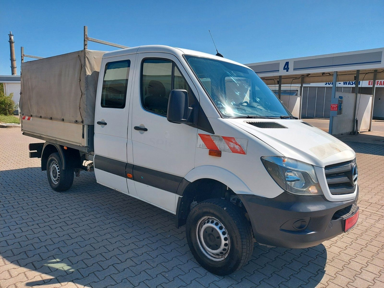 Mercedes-Benz Sprinter II Pritsche DoKa 6 Sitze 316 CDI 4X4 - Επιβατικό βαν: φωτογραφία 1 Mercedes-Benz Sprinter II Pritsche DoKa 6 Sitze 316 CDI 4X4 - Επιβατικό βαν: φωτογραφία 1