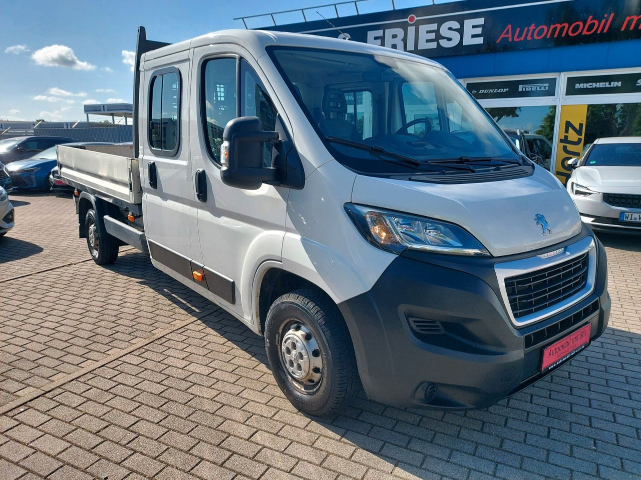 Peugeot Boxer Pritsche Doka. 335 L3 BlueHDi 130 Klima - Μικρό φορτηγό με καρότσα, Διπλοκάμπινο ελαφρύ επαγγελματικό: φωτογραφία 1 Peugeot Boxer Pritsche Doka. 335 L3 BlueHDi 130 Klima - Μικρό φορτηγό με καρότσα, Διπλοκάμπινο ελαφρύ επαγγελματικό: φωτογραφία 1