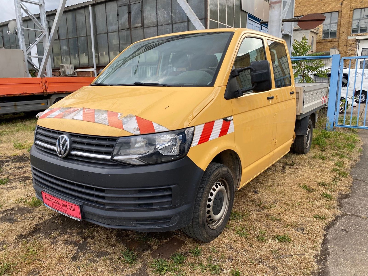 Volkswagen T6 Transporter Pritsche DOKA KLIMA NAVI MOTORSCH - Μικρό φορτηγό με καρότσα, Διπλοκάμπινο ελαφρύ επαγγελματικό: φωτογραφία 1 Volkswagen T6 Transporter Pritsche DOKA KLIMA NAVI MOTORSCH - Μικρό φορτηγό με καρότσα, Διπλοκάμπινο ελαφρύ επαγγελματικό: φωτογραφία 1