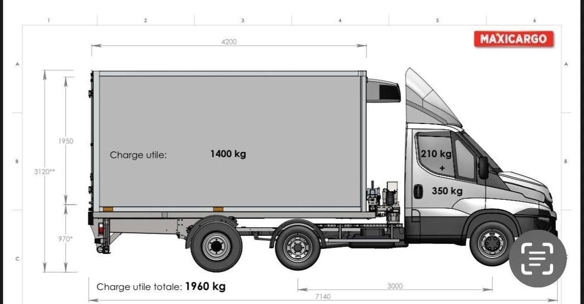 Iveco Daily 35C18 MAXICARGO Kühlkoffer/CARRIER/AC/EU6 - Επαγγελματικό αυτοκίνητο ψυγείο: φωτογραφία 5 Iveco Daily 35C18 MAXICARGO Kühlkoffer/CARRIER/AC/EU6 - Επαγγελματικό αυτοκίνητο ψυγείο: φωτογραφία 5