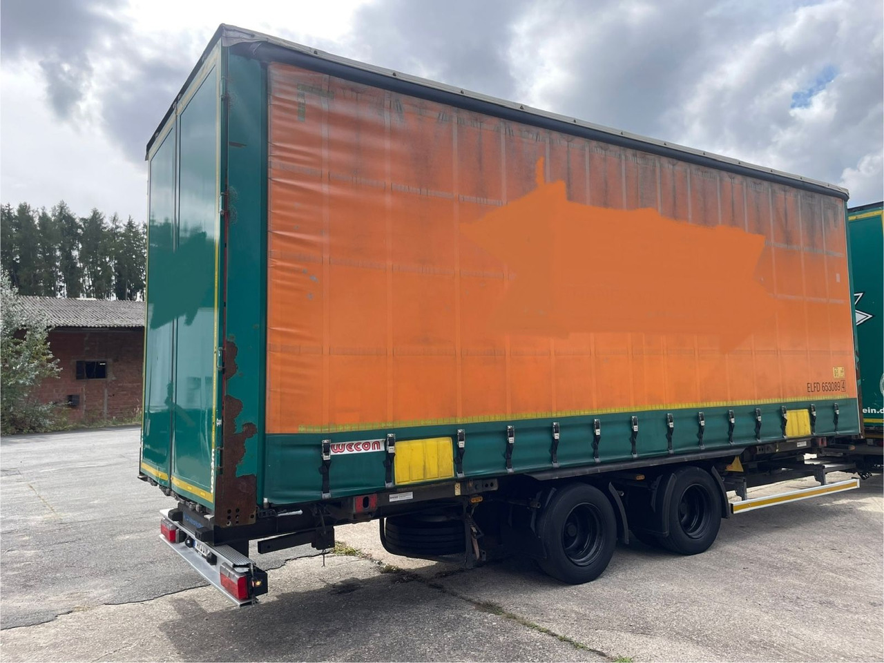 Kotschenreuther TWB 218 Pritsche+Plane/2-Achs/WECON/7,3m/14800kg - Τρέιλερ κουρτίνα: φωτογραφία 4 Kotschenreuther TWB 218 Pritsche+Plane/2-Achs/WECON/7,3m/14800kg - Τρέιλερ κουρτίνα: φωτογραφία 4